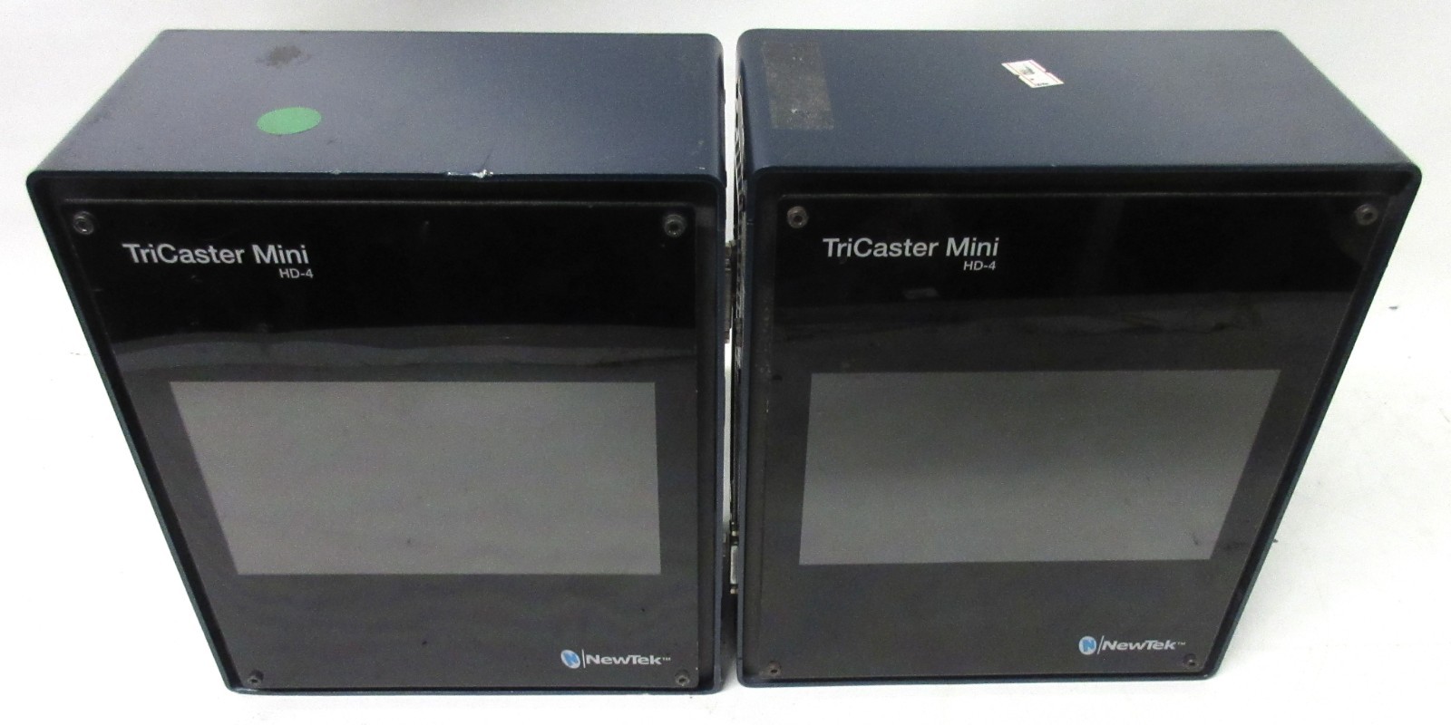 LOT OF 2 NewTek TriCaster HD-4 -Power Tested HDDs WIPED -NO A/C- PARTS OR REPAIR