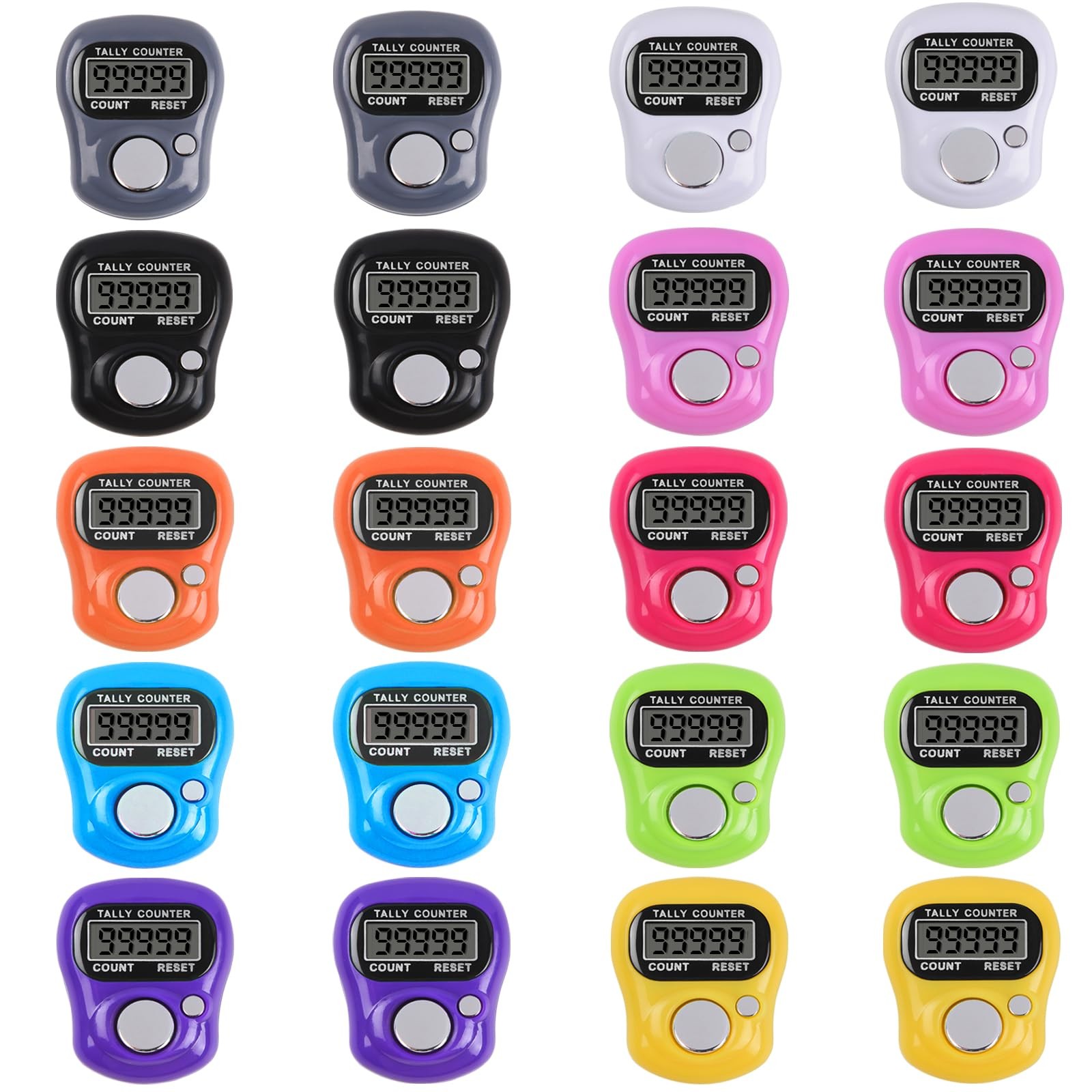 Electronic Finger Counter Tally Counter Digtal Clicker Counter 20pc
