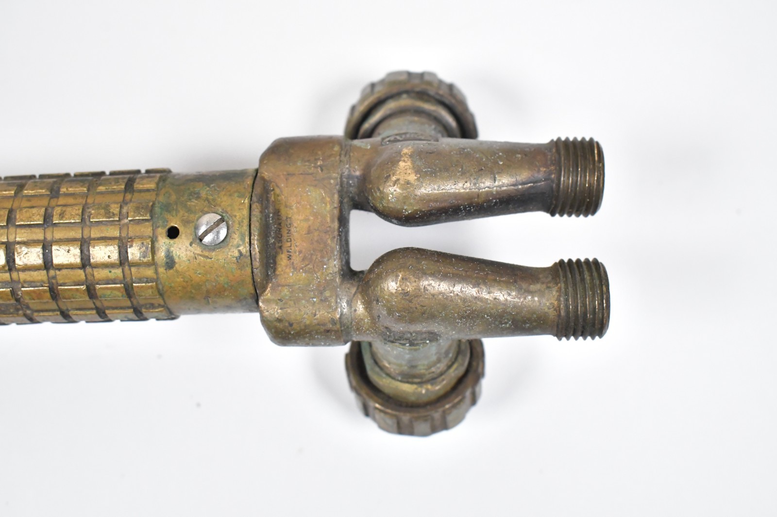 Vtg AIRCO Series 800 Welding Brazing Torch Handle Corn Cob with #4 Tip