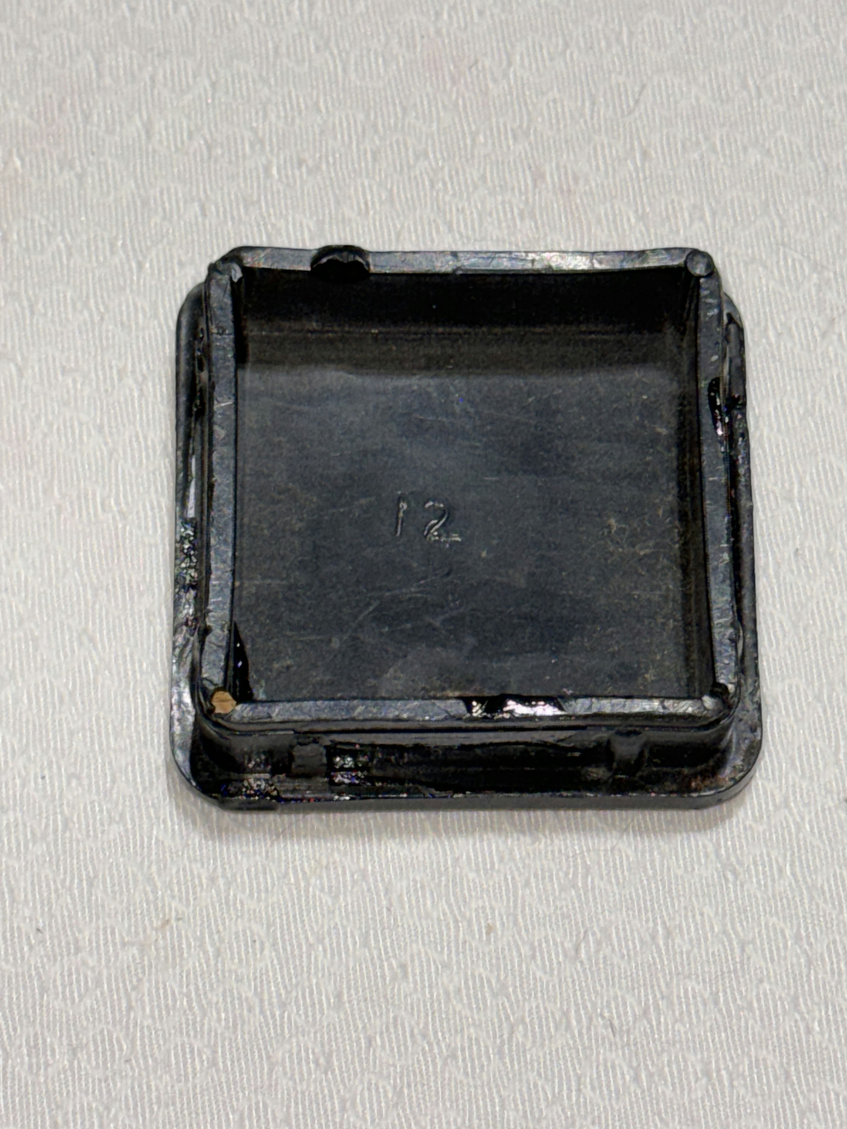 Soloflex 2" Square End Cap Endcap Plastic Black