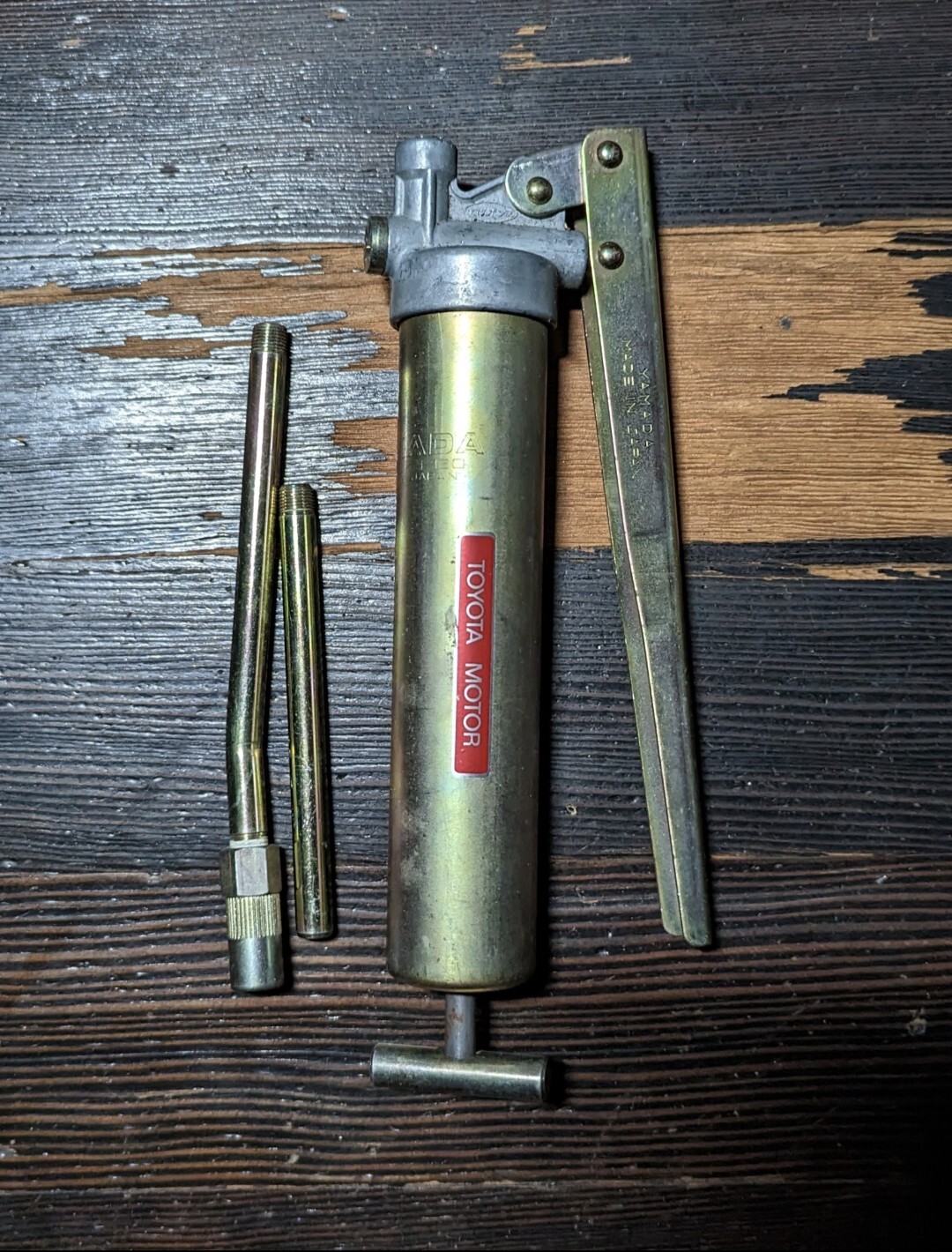 Vintage Toyota Motor Grease Pump Tool