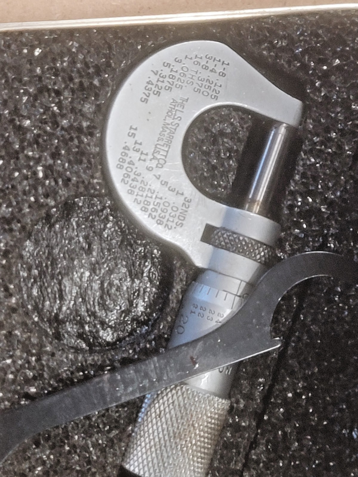 Vintage STARRETT  1/2" caliper no. 232  (3a-A22)