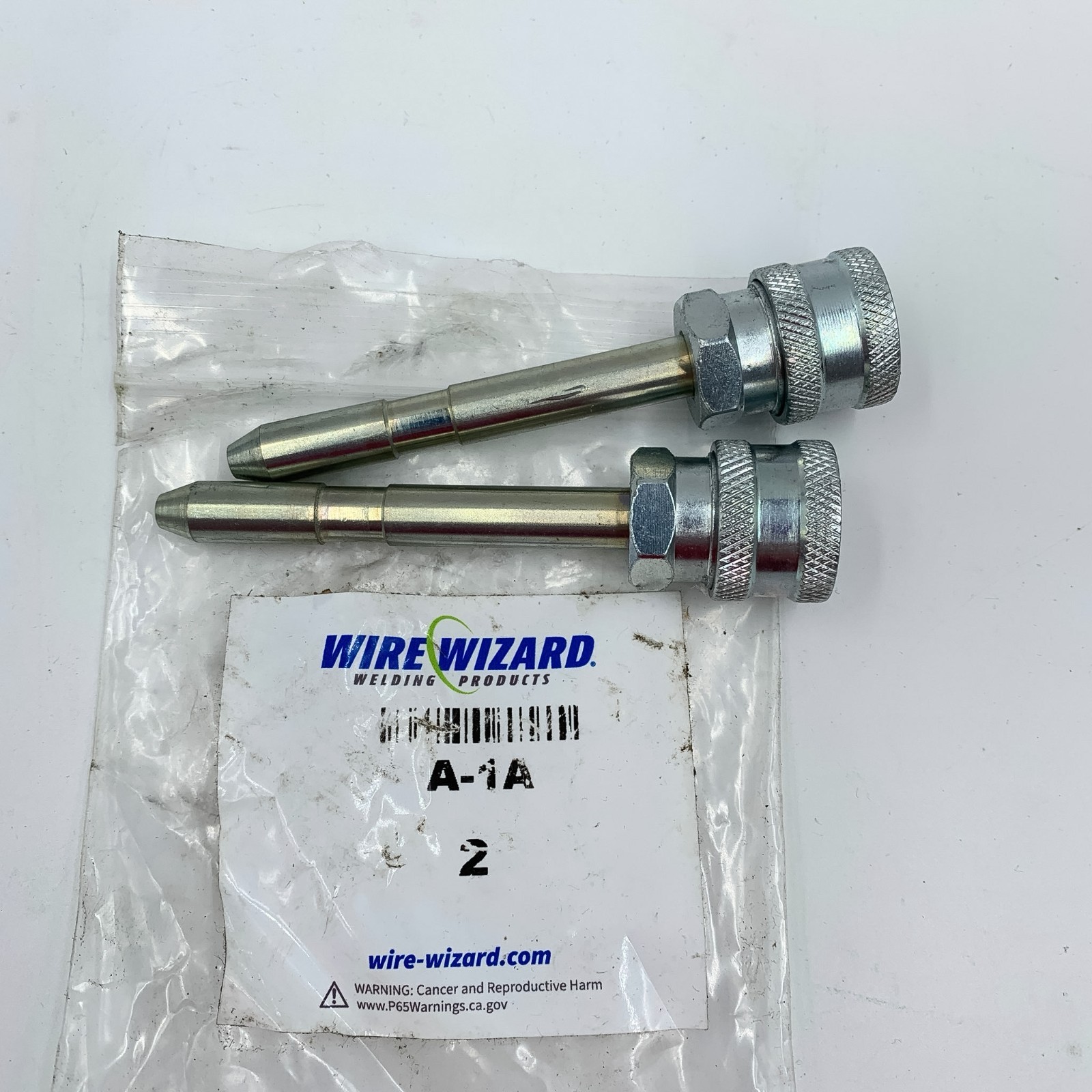 2 Pack Wire Wizard A-1A Quick Connect Inlet Guide 9.5mm x 3.18mm