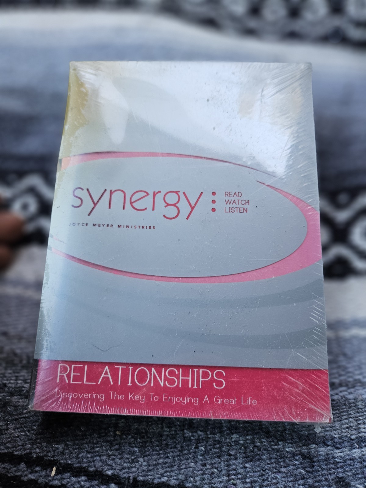 Joyce Meyer Synergy Relationships 1 DVD 2 CD's Book Brand New Sealed