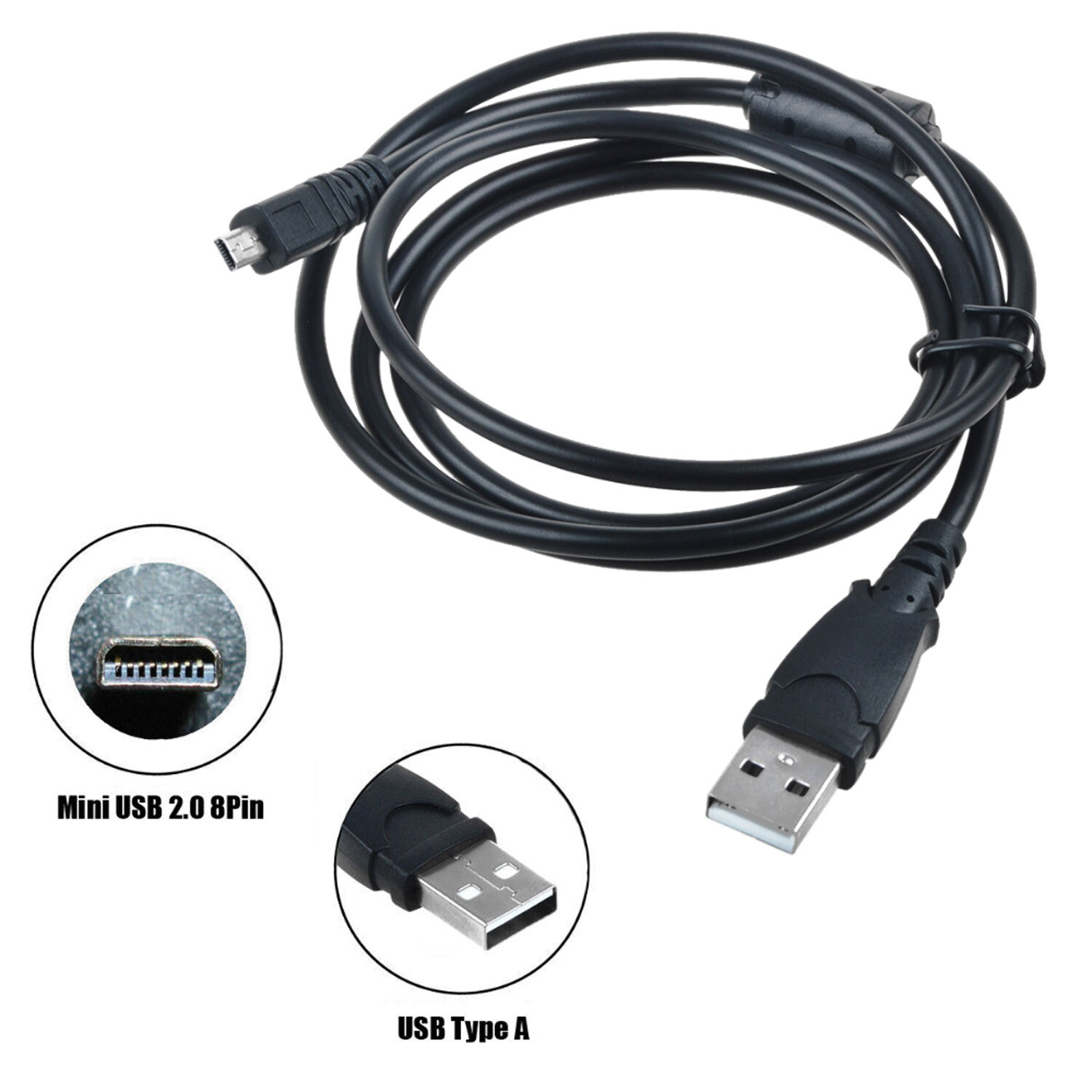 USB Data Sync Cable Cord For Sony Cybershot DSC-W730 DSC-W830 DSC-W710 DSC-S980