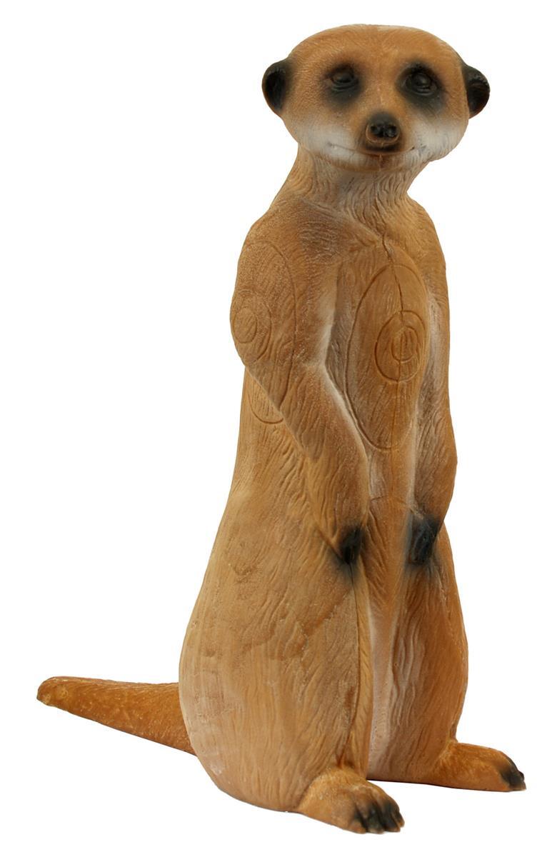 3D Animal LongLife Standing Meerkat
