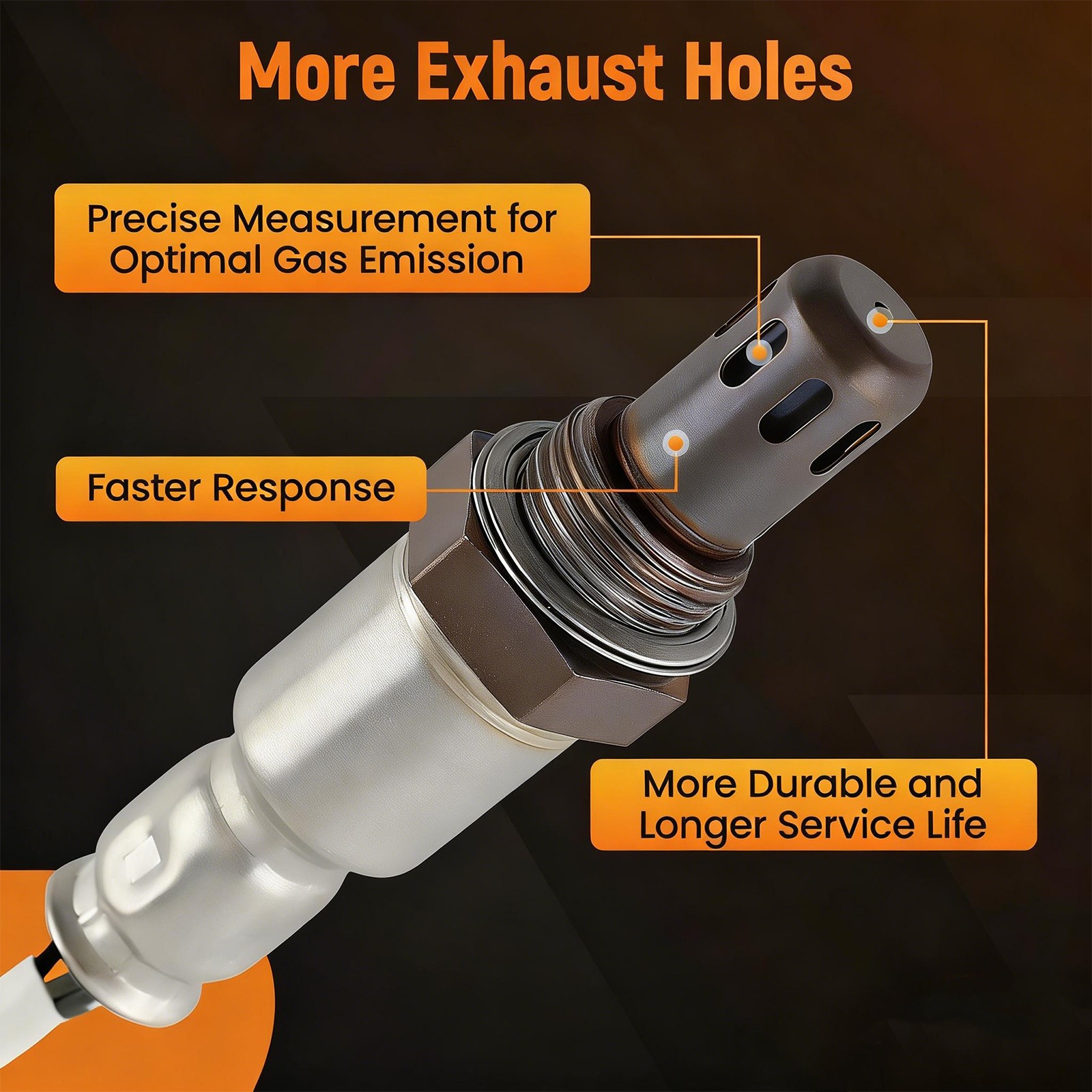 4X Oxygen Sensor Compatible with 1999-2011 Ford Expedition Up+Downstream