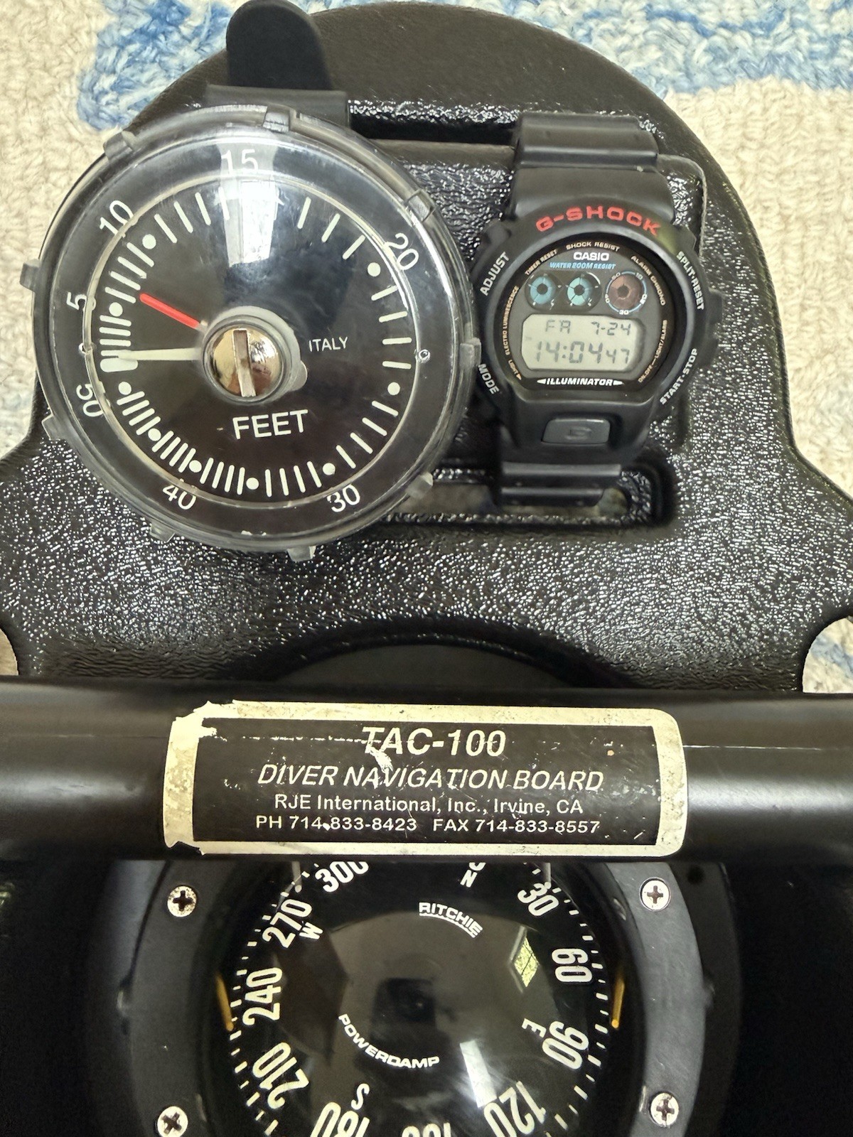 RJE Tac 100 Diver Navigation Board