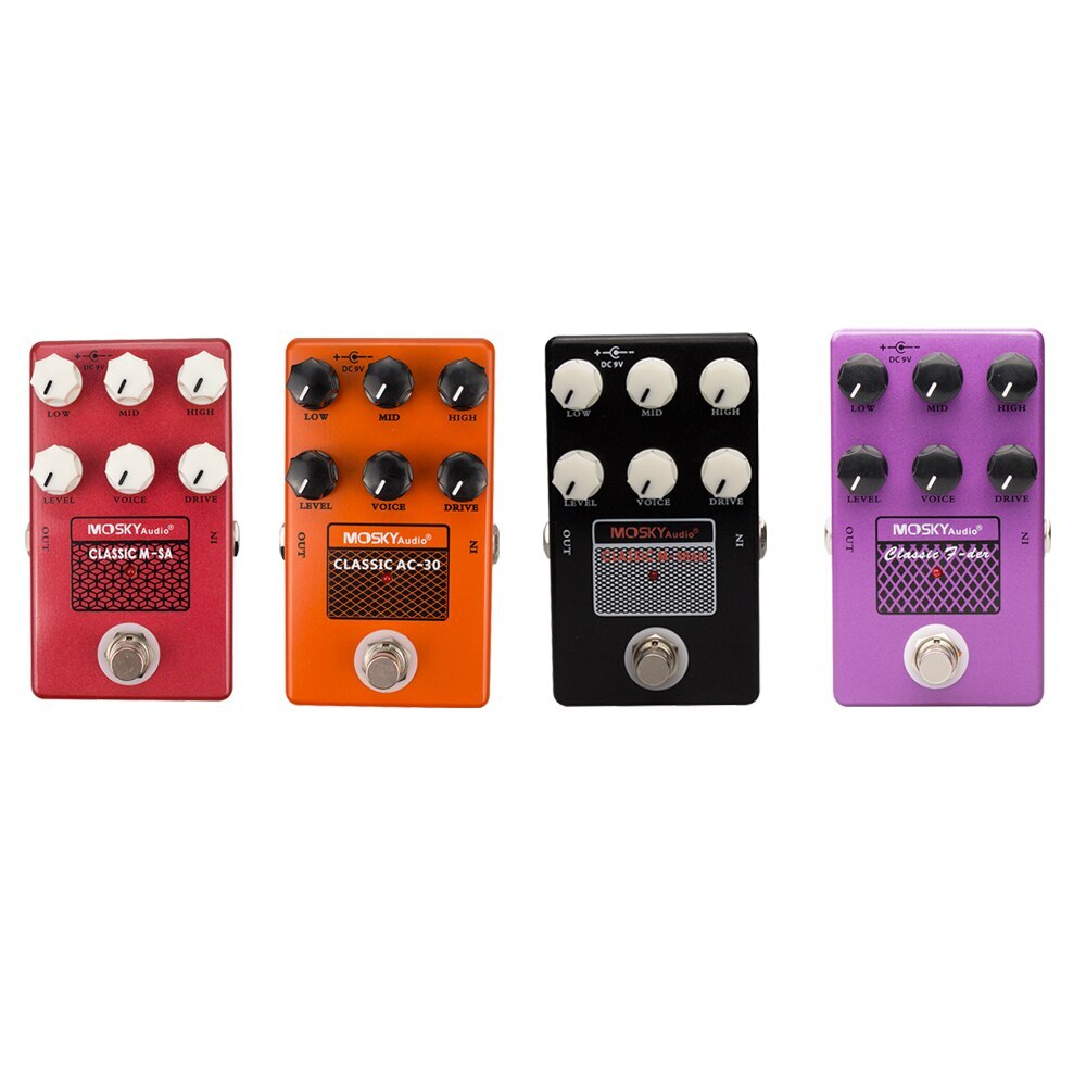M-SA AC 30 F-DER speaker simulation Box simulator classic guitar effect pedal