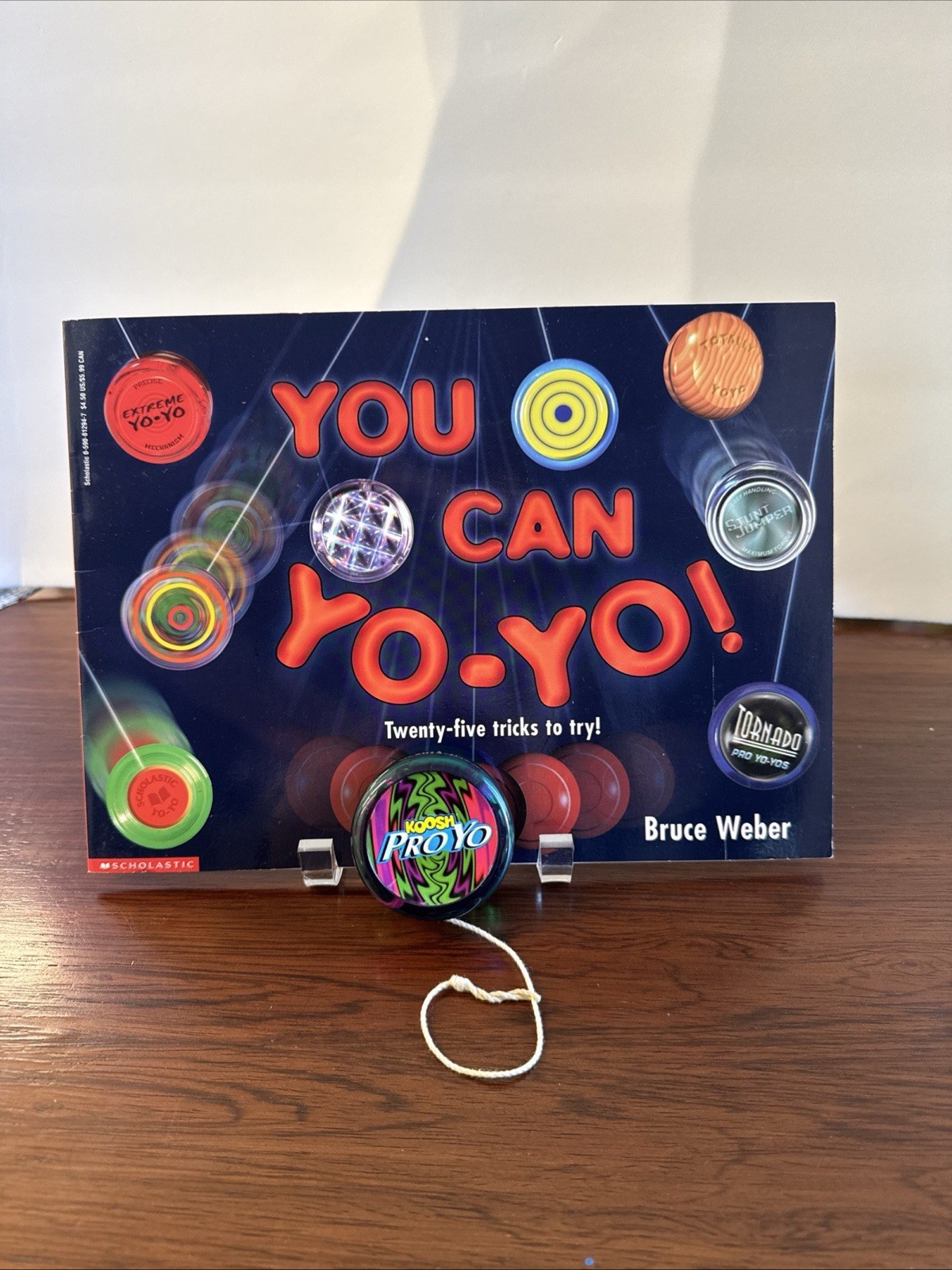 Vintage “You Can Yo-Yo” Book + ProYo Koosh – Retro Toy Collectible 90’s