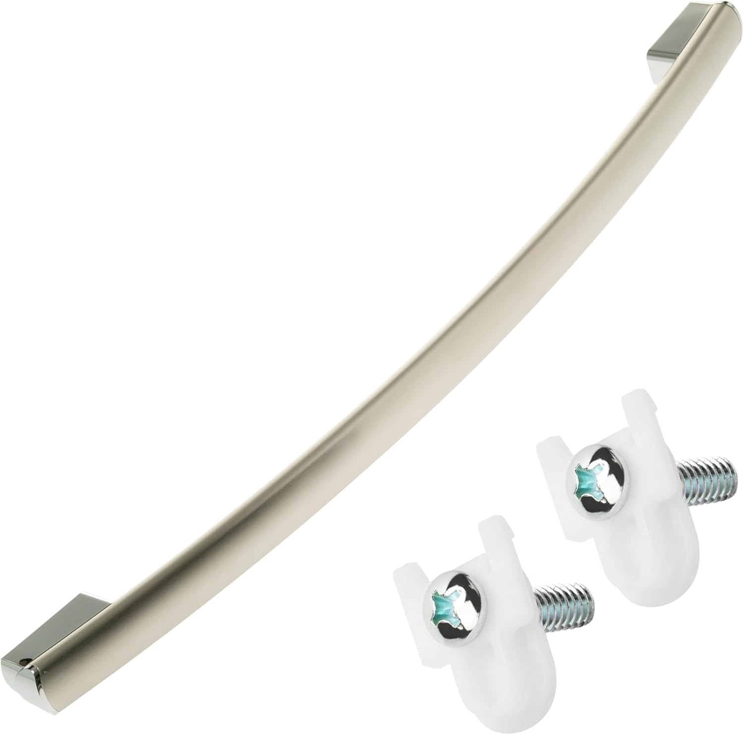 NEW OEM WR12X34310 Stainless Steel Freez Door Handle WR01X25070 Door Fasteners
