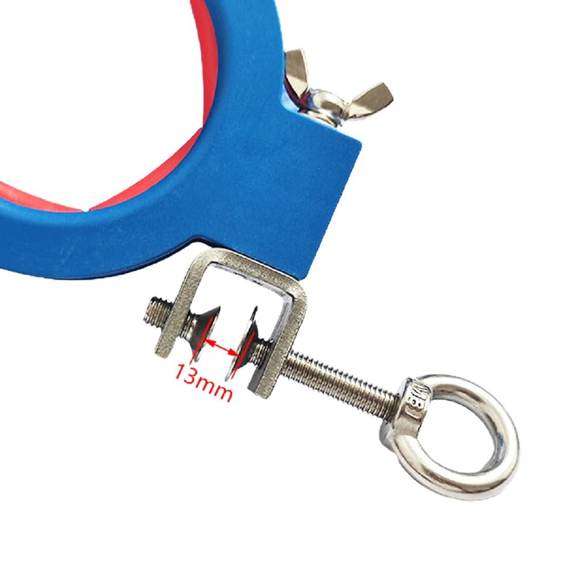 2pcs Blue Cable Wire Threading Tool Cable Tray Roller Threading Wire Pulling