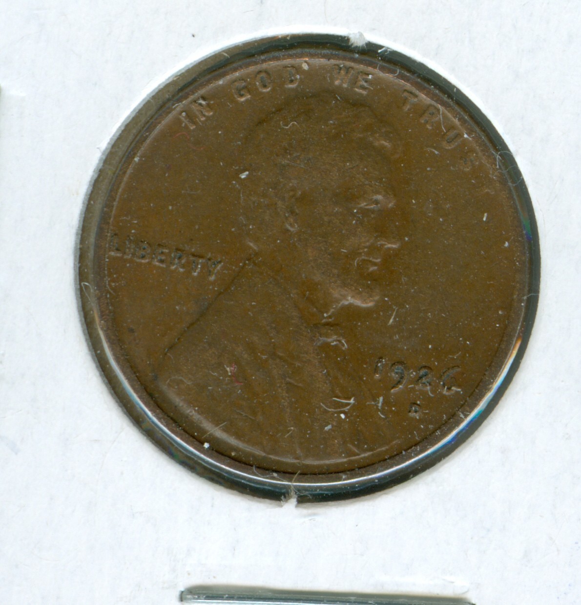 1926-D LINCOLN CENT--CIRCULATED