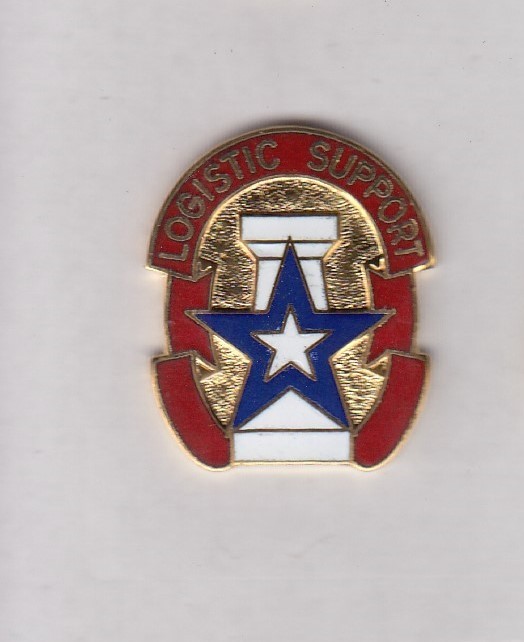 US Army Logistics Center (Obsolete) crest DUI badge V-21
