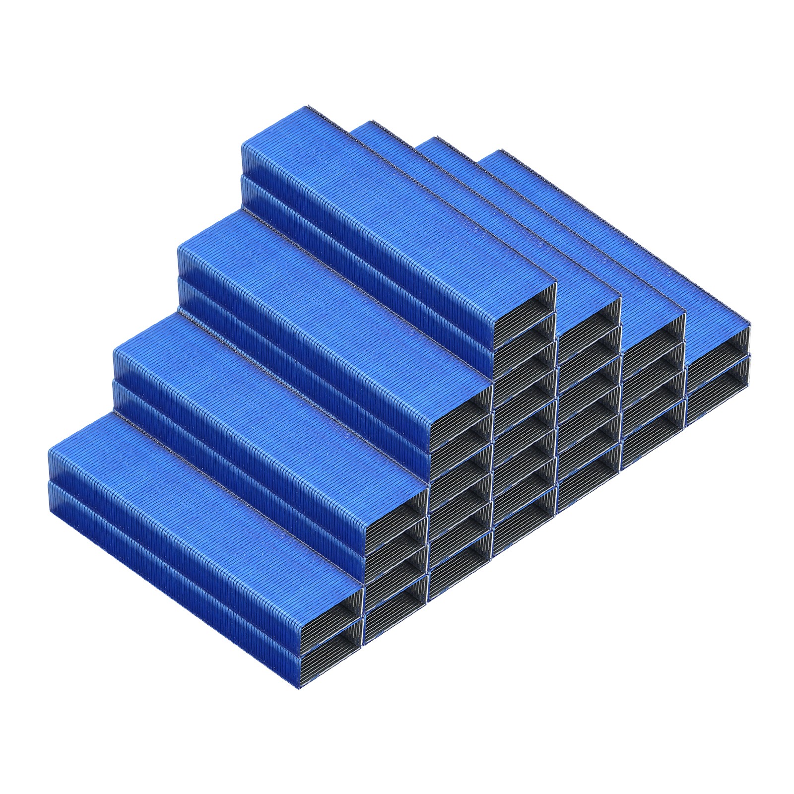 Staples for Stapler, 2 Pack 26/6 Standard 1/4 Inch Length Staples, Blue