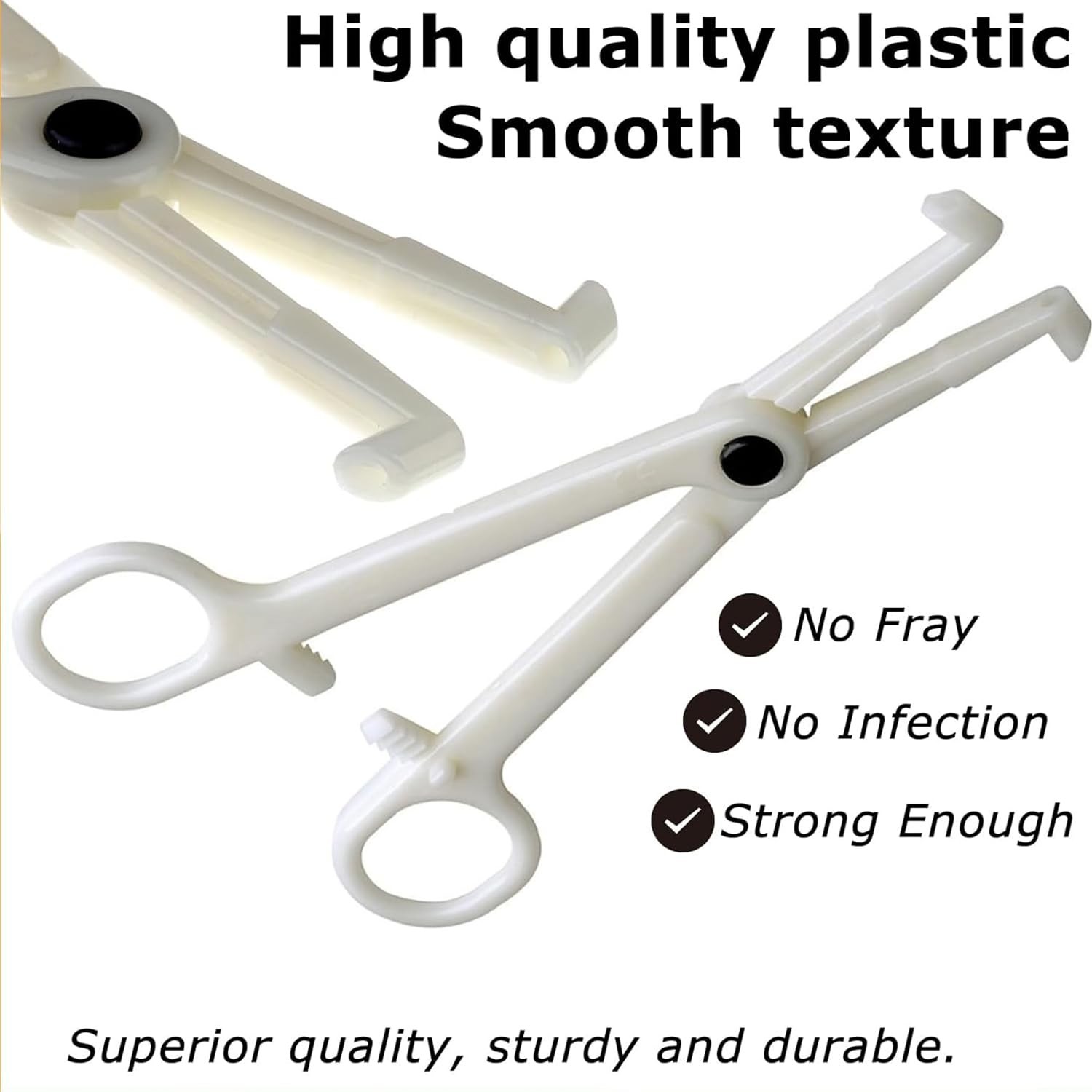 Piercing Clamps - 10Pcs Piercing Forceps Triangle Slotted Disposable Piercing...