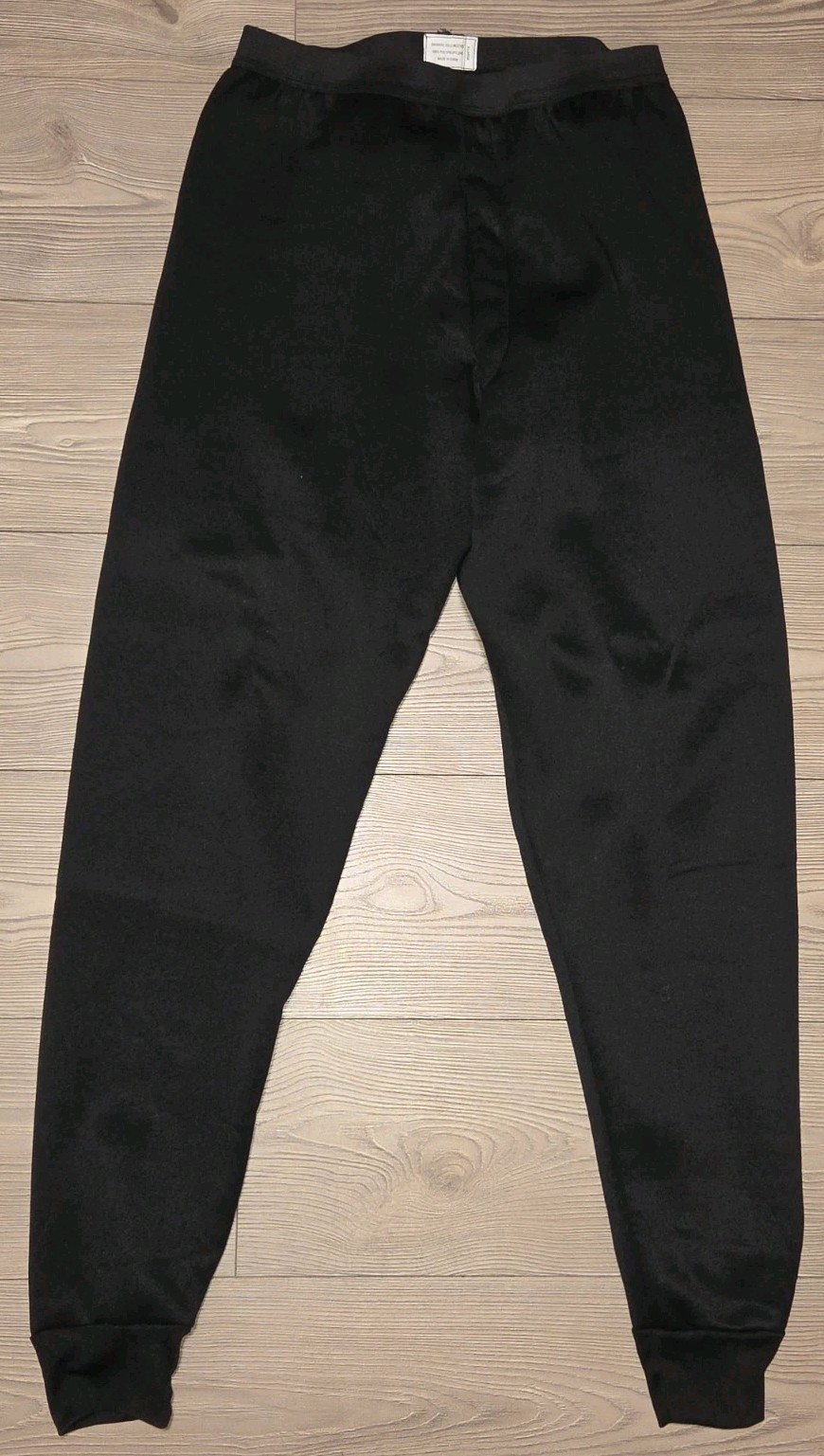 Military Cold Weather Pants Drawers 100% Polypropylene Mens Size XL Black