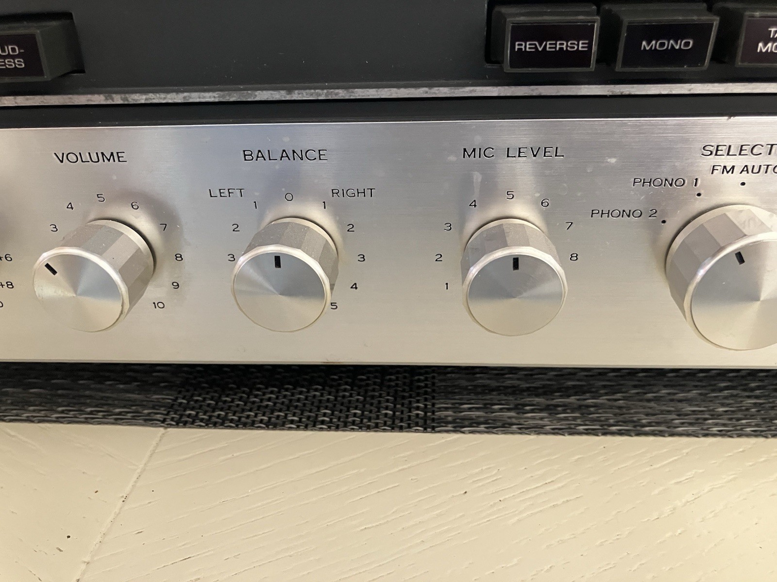 Sansui Solid State 7000 Stereo Receiver Vintage Silver Face Tuner - Very Clean!