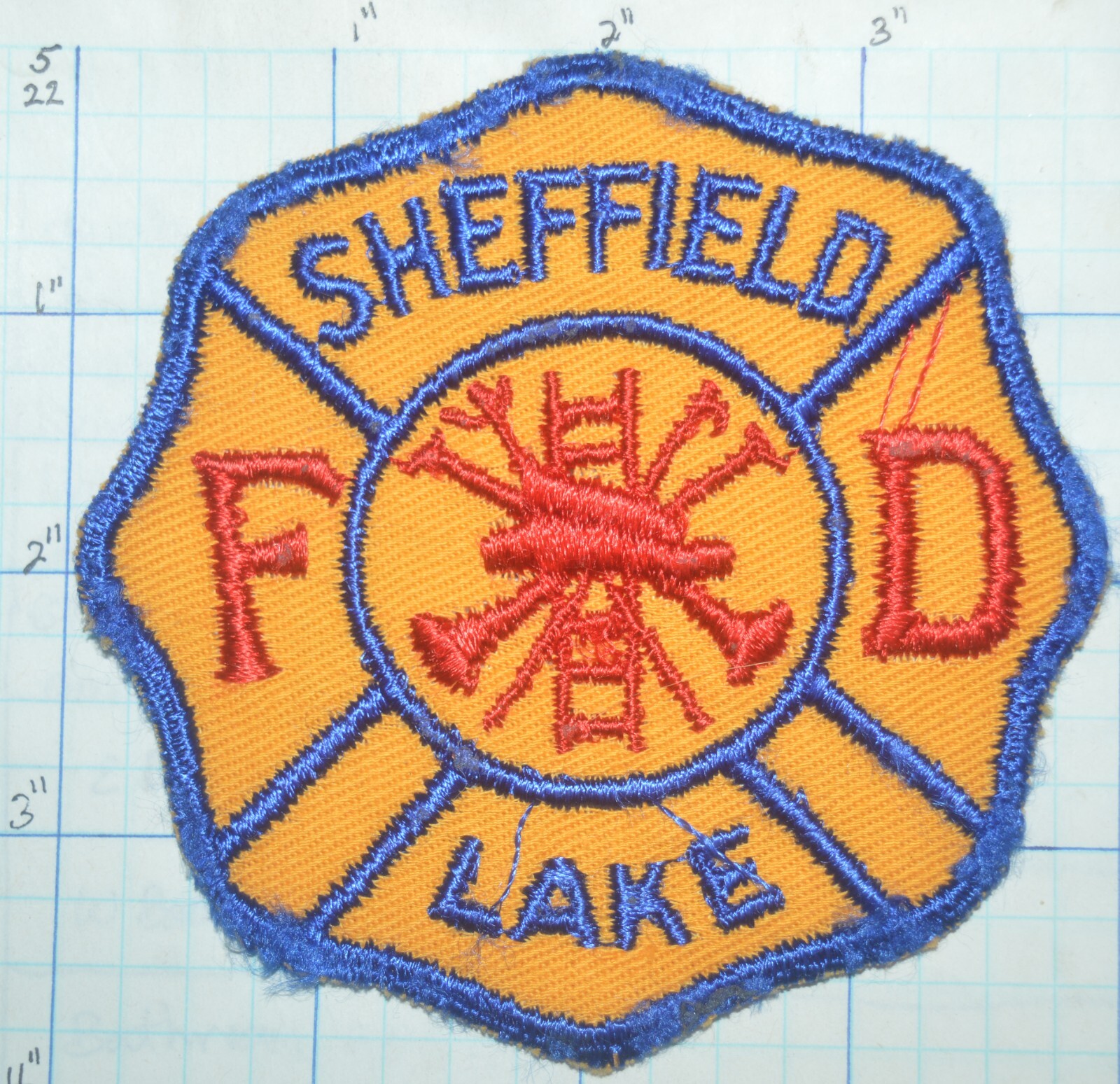 OHIO, SHEFFIELD LAKE FIRE DEPT PATCH