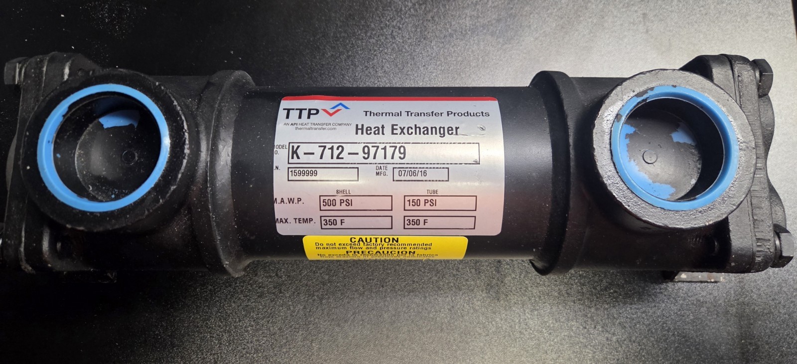 Thermal Transfer Products Heat Exchanger K-712-97179 Metal Black 2016