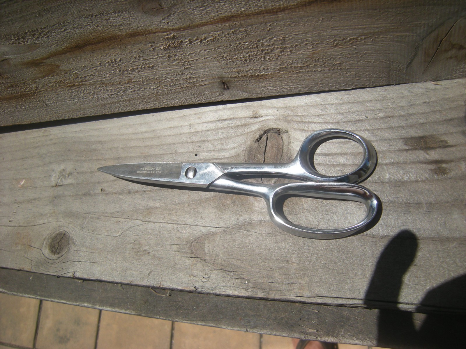 Vintage CUTCO 66 Kitchen Shears All Chrome - Versatile Use High Quality Shears