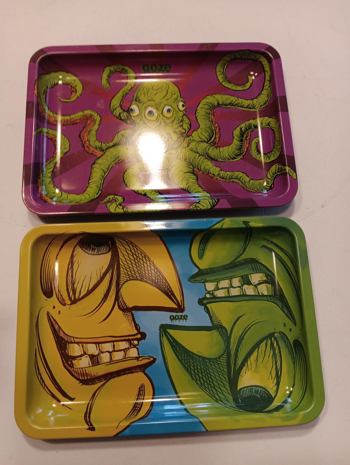 Ooze, Metal Trays, 5x7, Sir Inks A Lot And Face Off