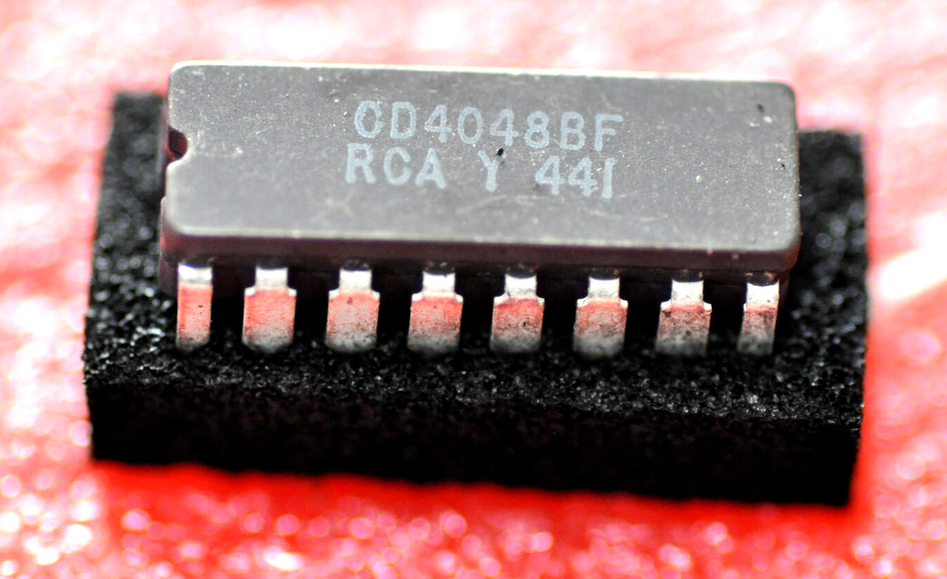 Lot of 10 pcs. CD4048BF, multifunction 8-input gate, Lot price $8.