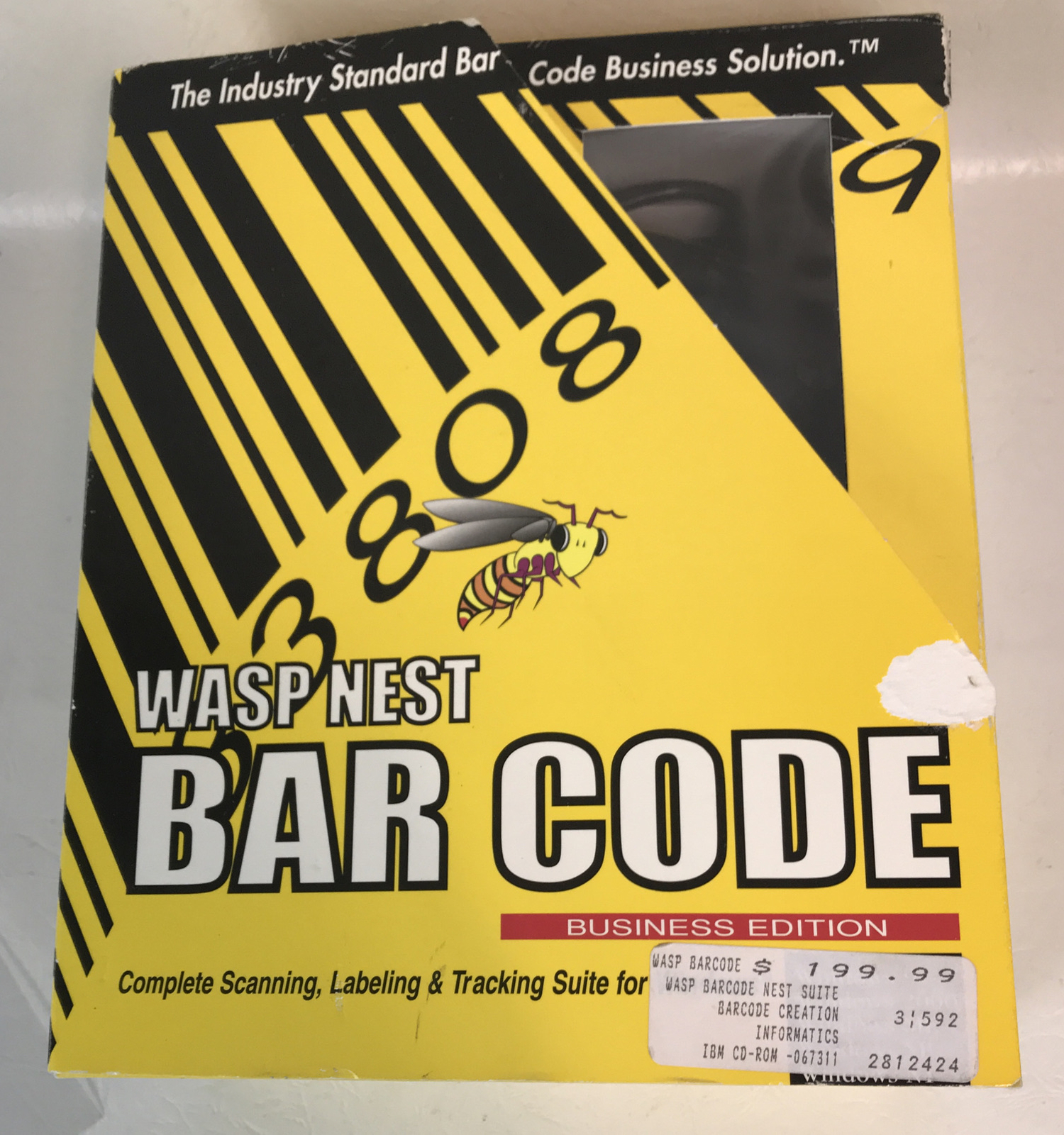 New in Open Box Wasp Nest WCS 3900 PRO CCD Barcode Scanner