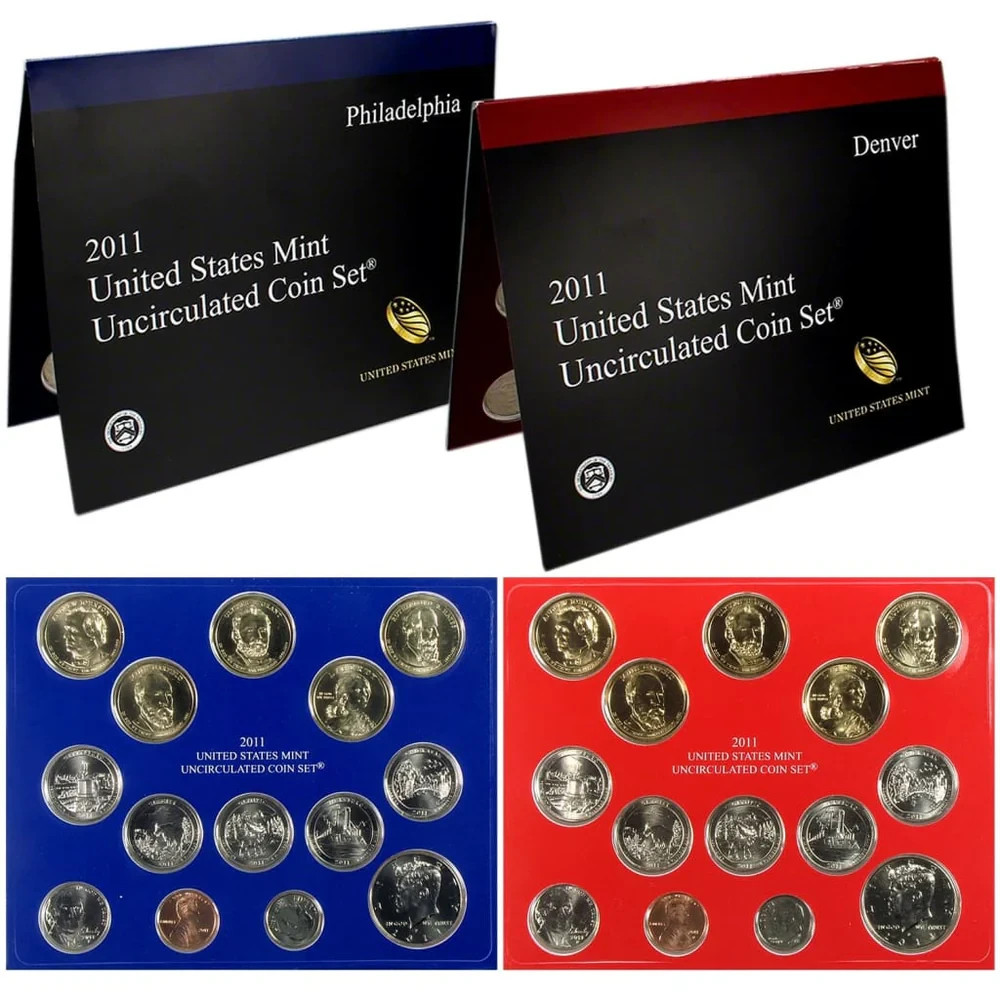 2011 U.S. Mint Uncirculated Coin Set with Box and COA *JE