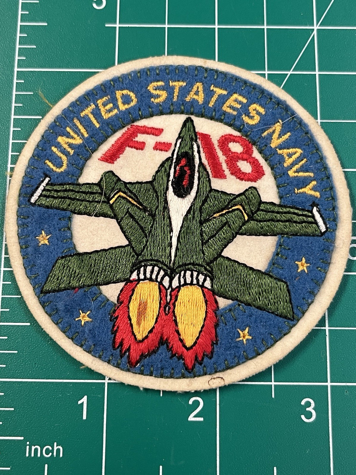 US Navy USN F-18 Patch