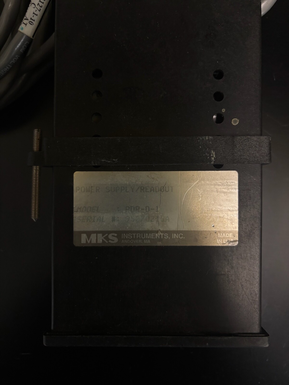 MKS Instruments PDR-D-1 Power Supply/Digital Readout - Pressure Readout