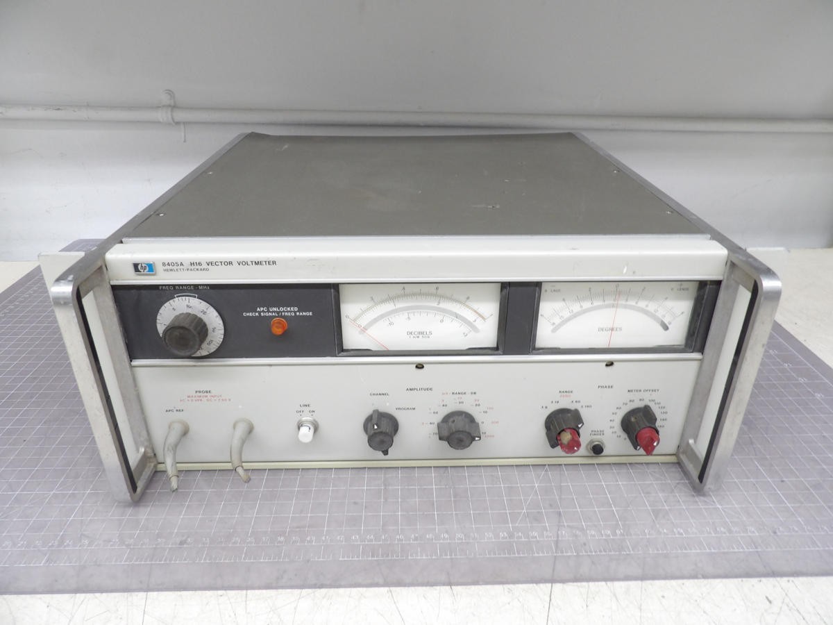 HP 8405A OPTION H16 VECTOR VOLTMETER M4000