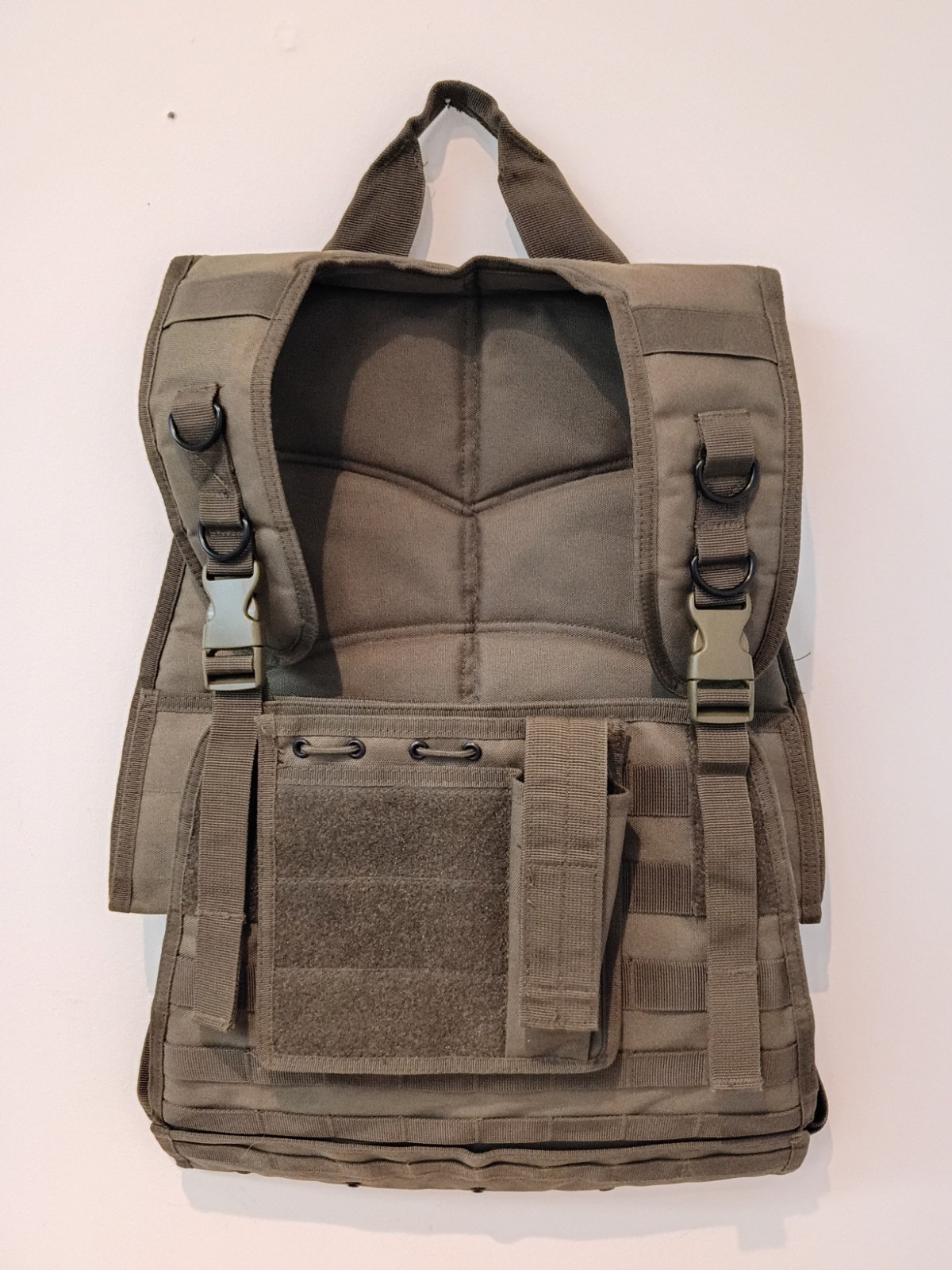 Fox Outdoor Tactical  Gen Ii  Mens Modular Plate Carrier Adjustable Vest Olive
