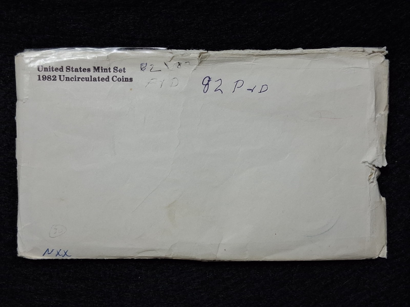 1982 US Mint Set P and D (not assembled by US Mint)