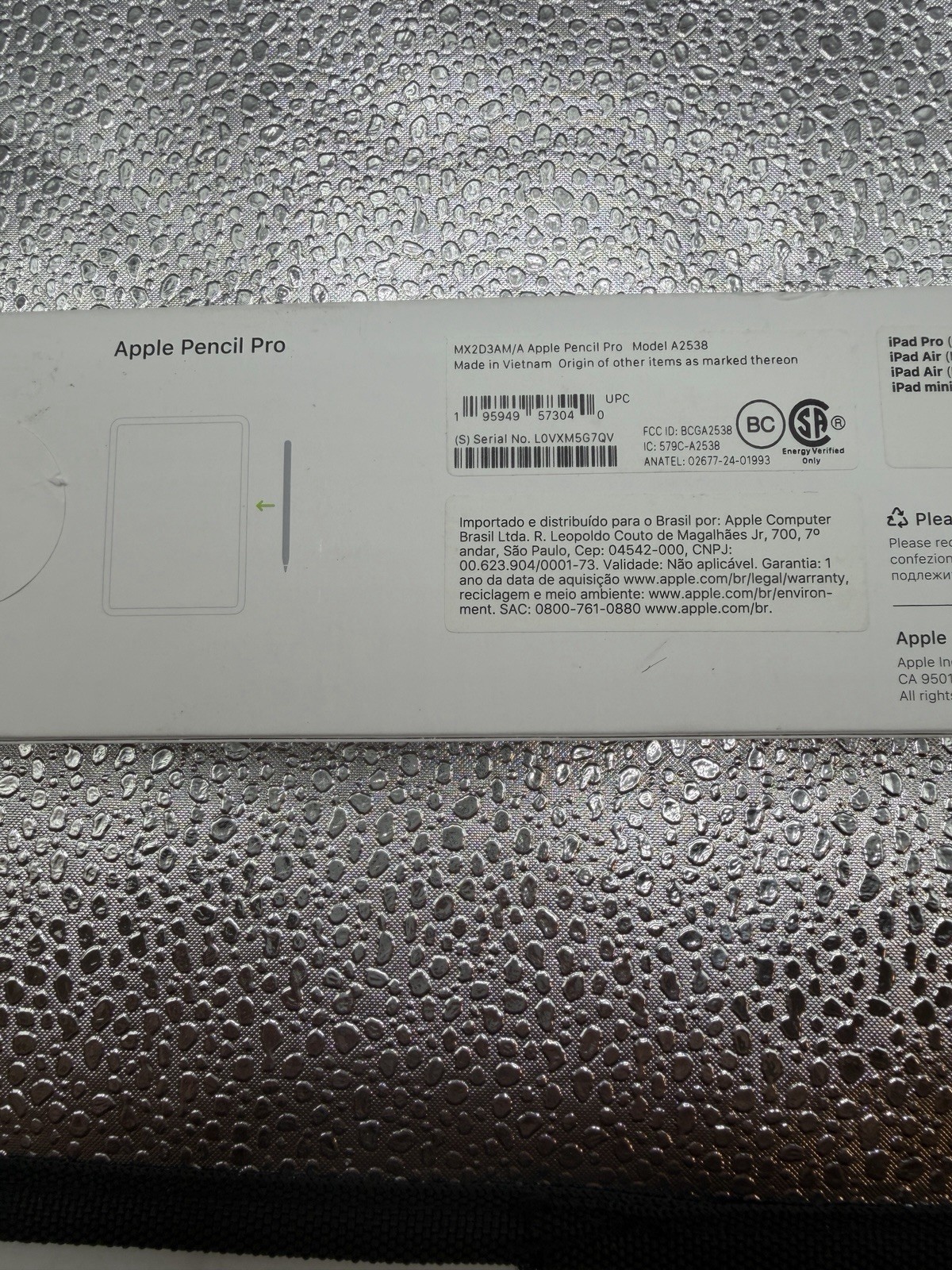 Apple MX2D3AM/A Pencil Pro - White