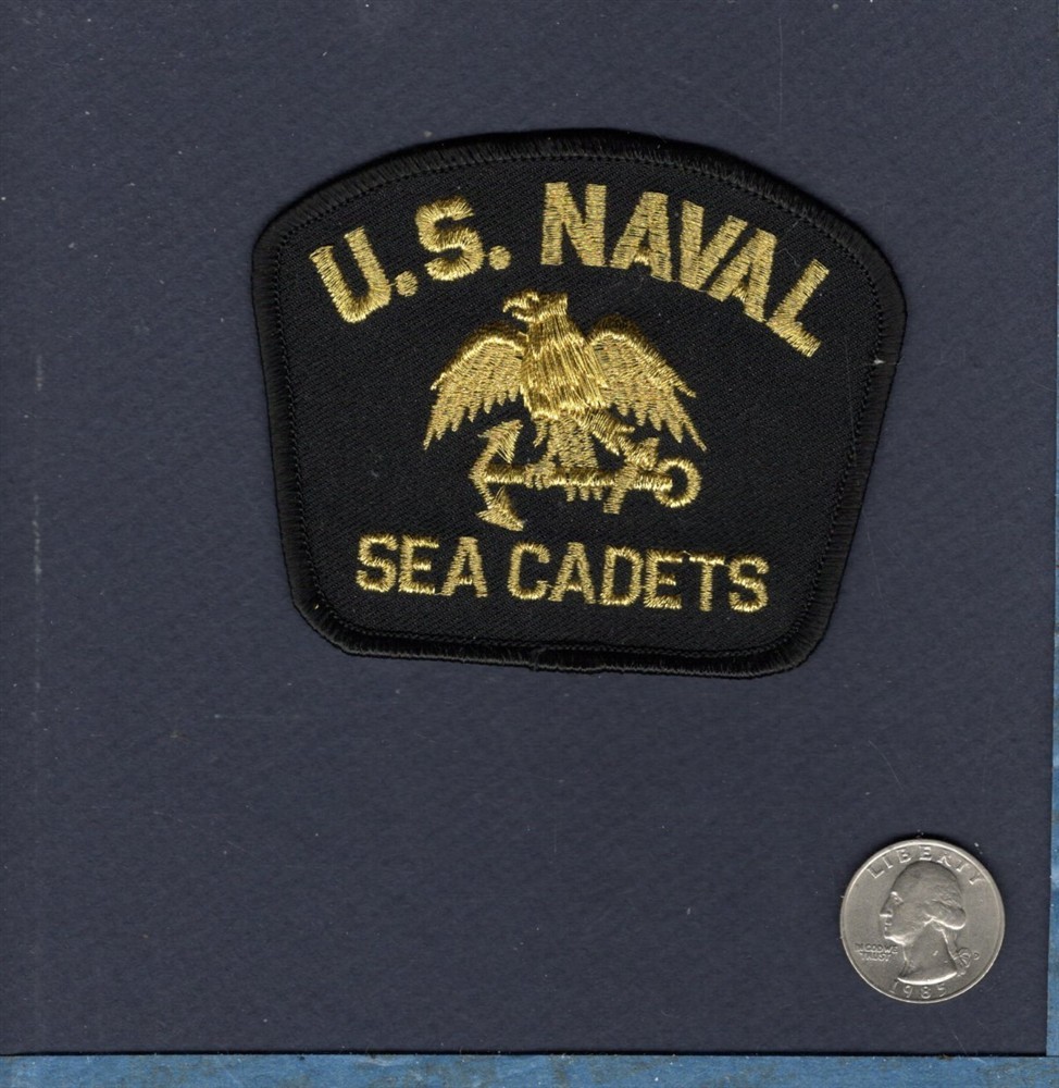 US NAVAL SEA CADETS Navy Youth Member Ship Squadron Patch