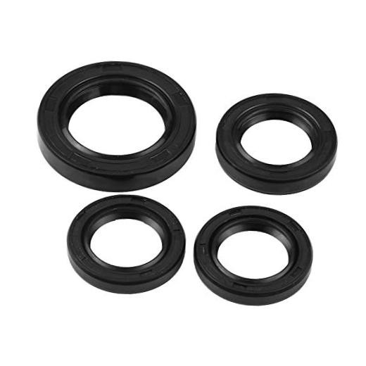 GY6 Oil Crankshaft Seal, 4Pcs Engine Oil Seal Kit, OE Number 42395076