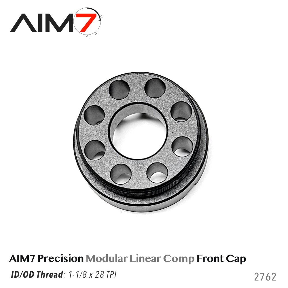 AIM7 R-77SC Modular Linear Comp Multi 223, 30CAL,9mm CNC Aluminum Black