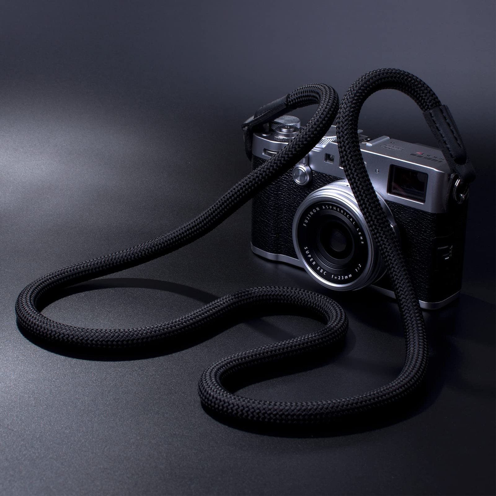 VKO Camera Strap,Climbing Rope Strap for DSLR SLR 120cm, Black