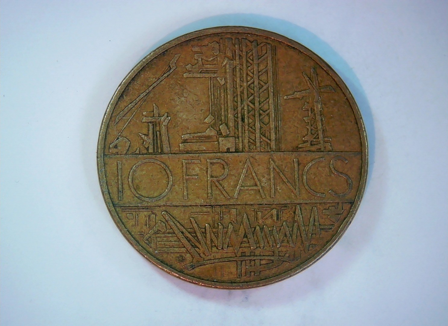 France 1975 10 Francs Mathieu 10 Francs Coin