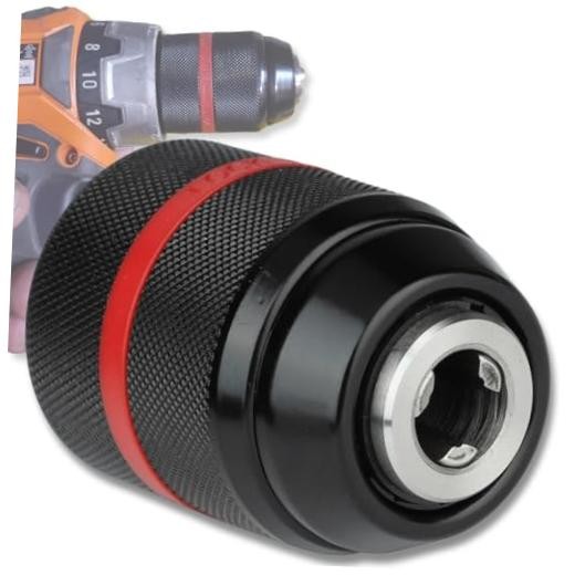 Keyless Hand Power Drill Chuck 1/2”-20UNF Mount, 2~13mm Self-tighten Drill