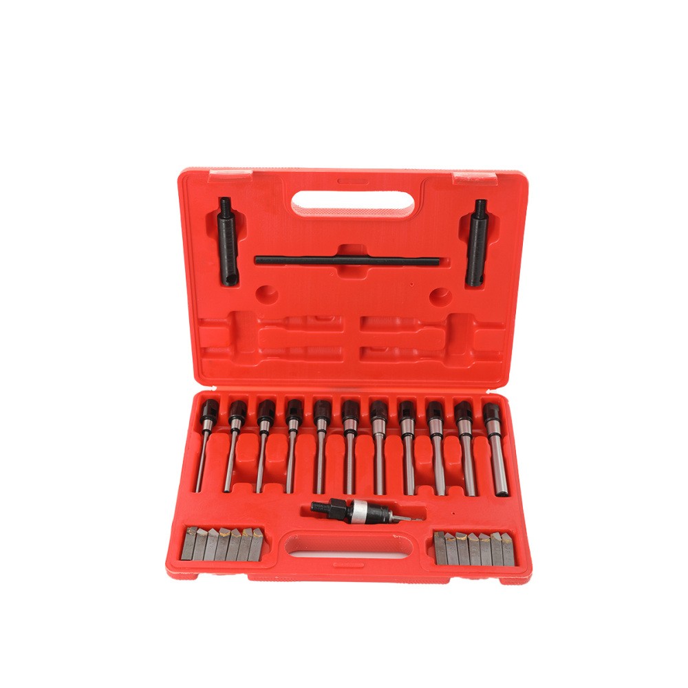 Valve Seat Reamer Repair Tool 29PCS for Dia.22-63mm Carbide Valve Cutting Tool
