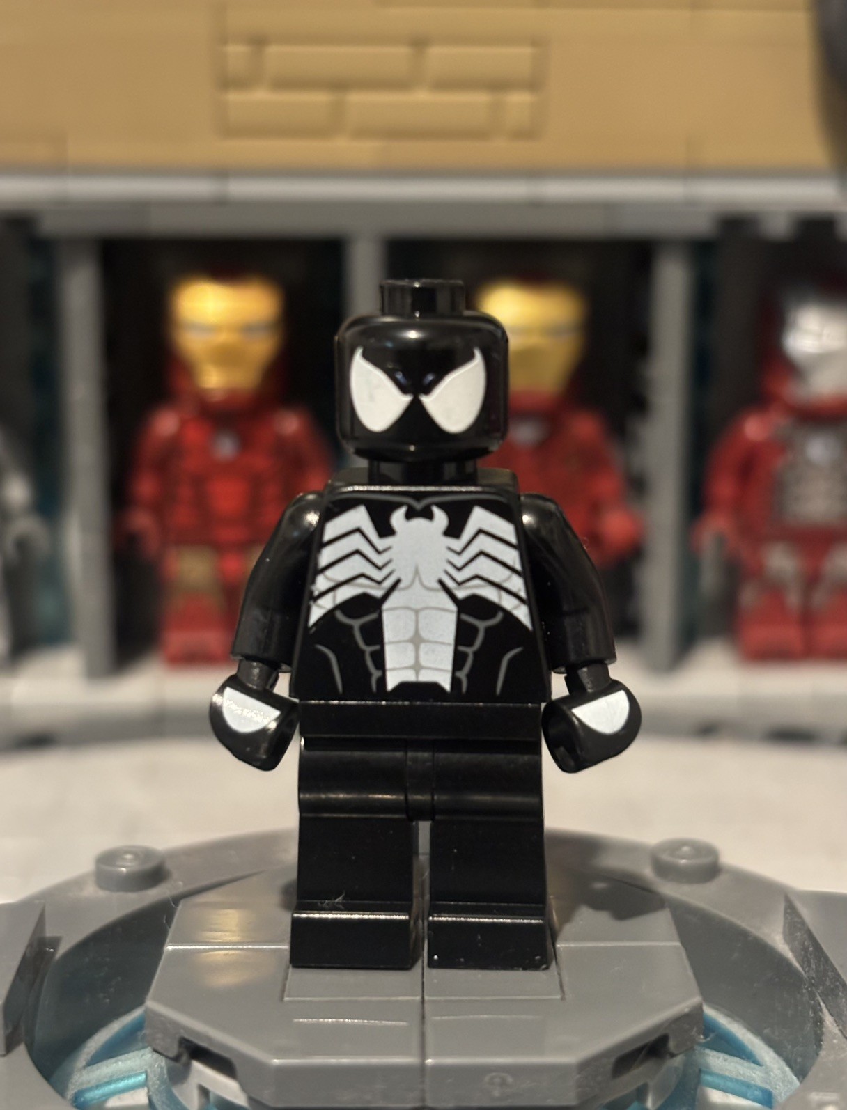 Custom Symbiote Spider-Inspired LEGO Minifigure