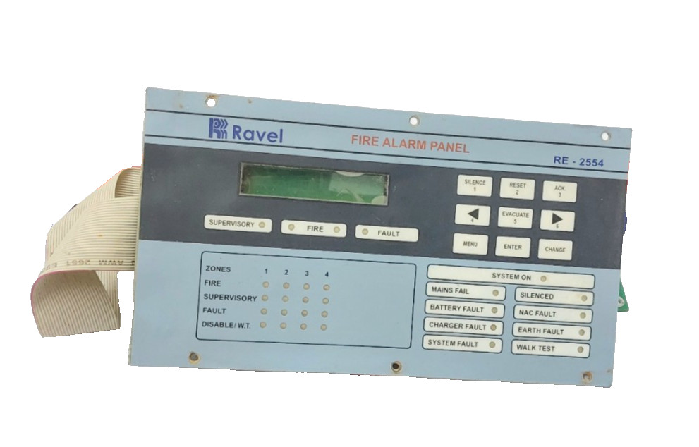RAVEL ELECTRONICS RE-2554 FIRE ALARM PANEL (FREE SHIPPING)