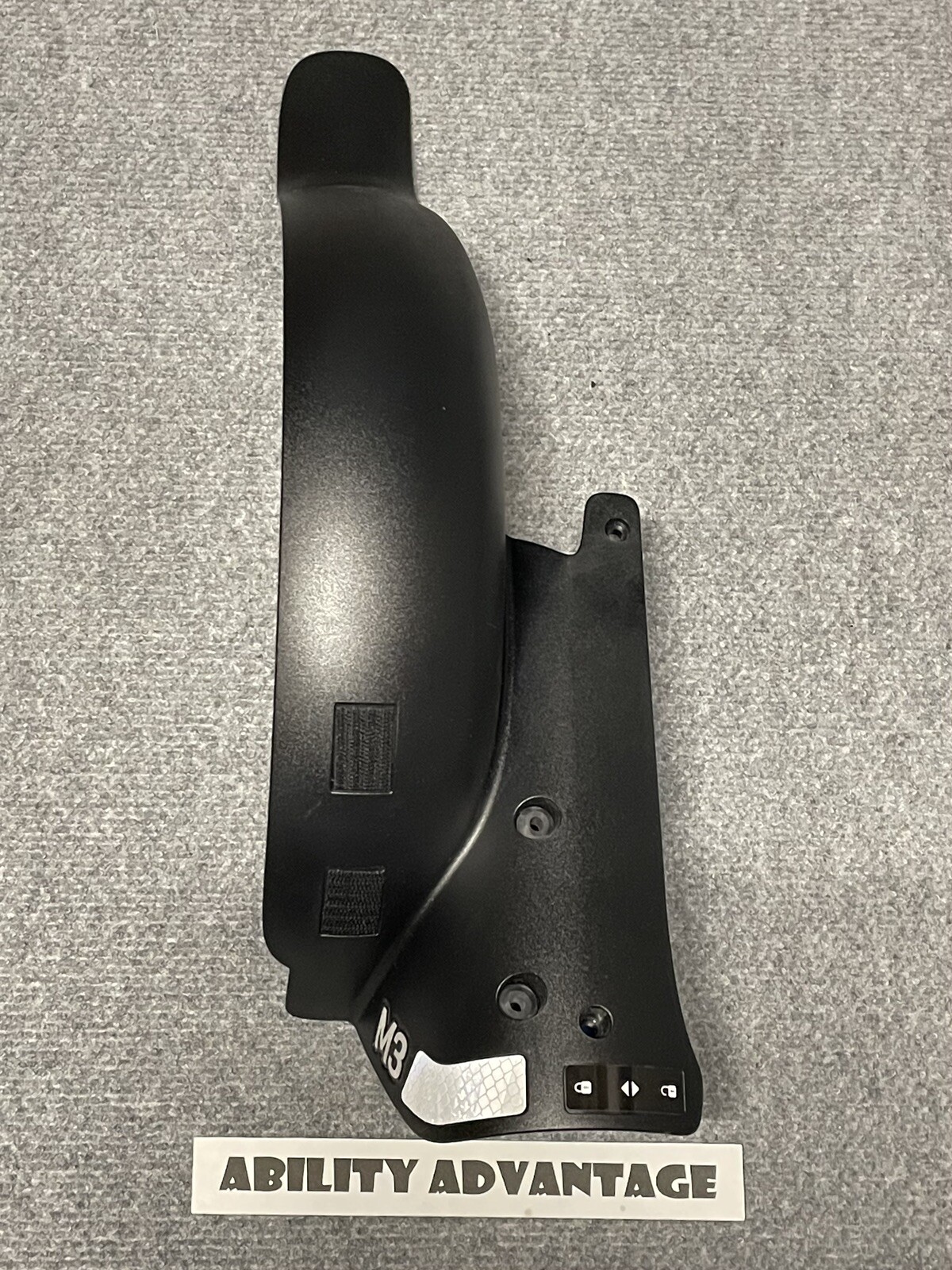 NEW: Permobil M3 Version 2 Right Fender Cover. Does NOT fit Version 1.