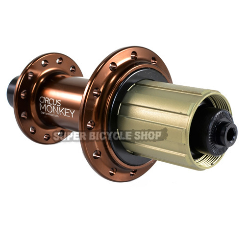 Circus Monkey HRW Road Rear Hub,20 Hole,Brown