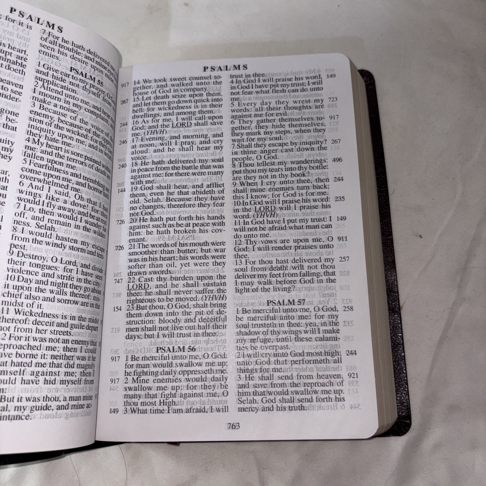 Holy Bible Complete Topical Study & Reference Edition Word Clarification KJV