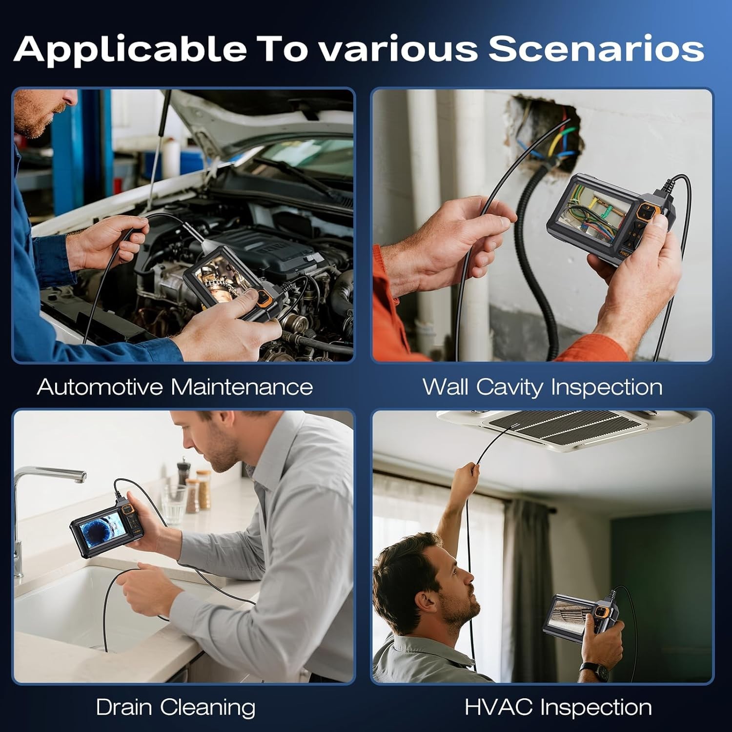 High-Resolution Inspection Camera for Mechanics