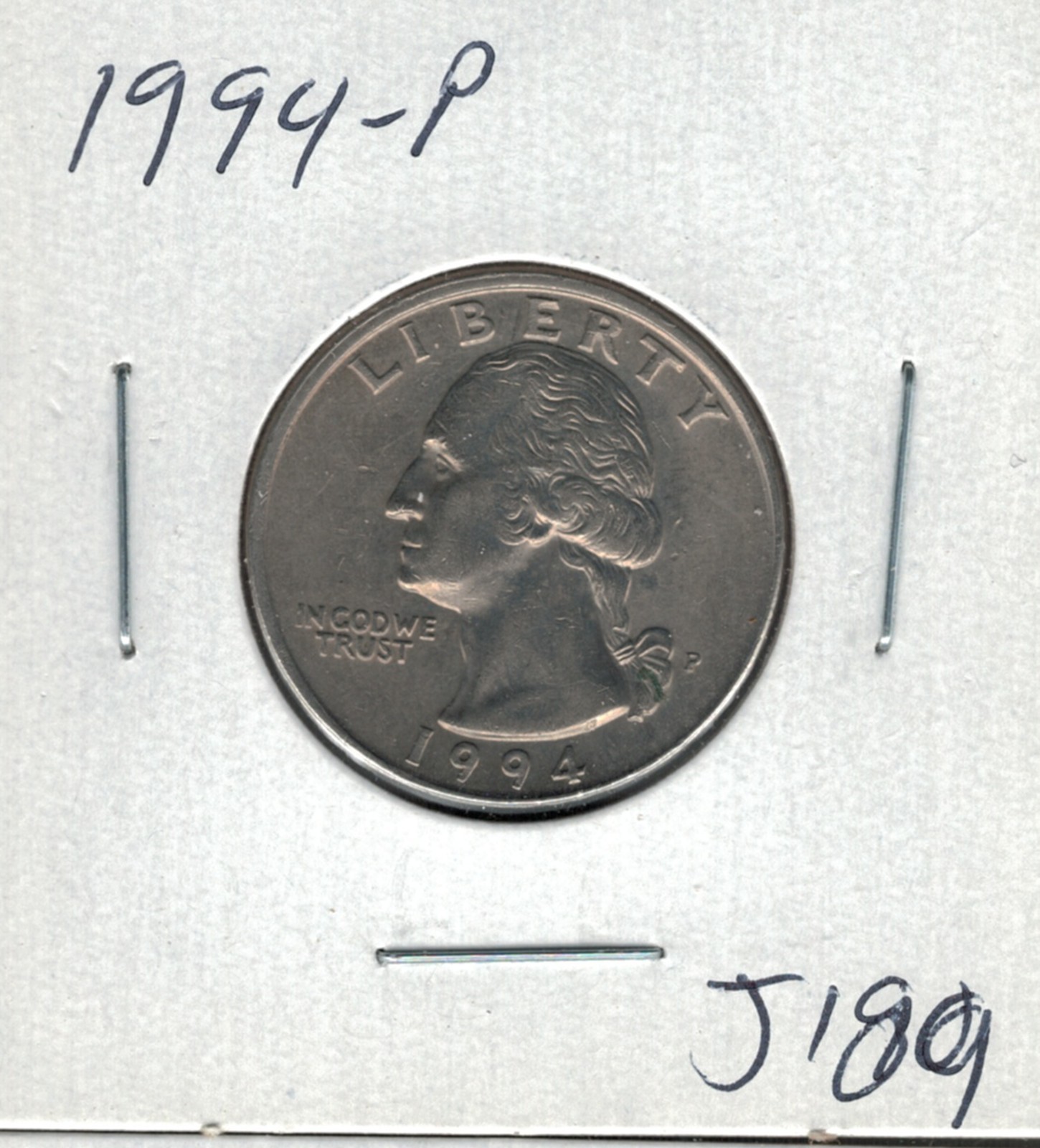 1994 P Washington Quarter J189 !!!Free Shipping!!!