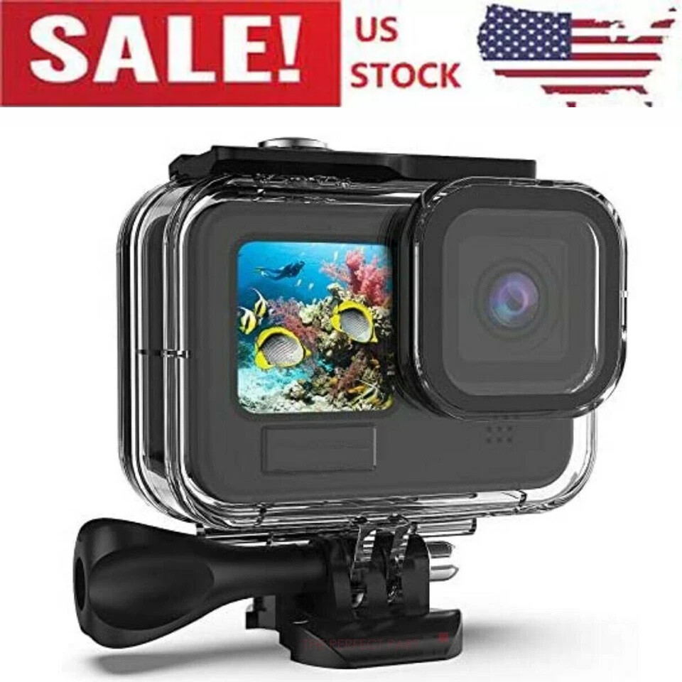 Waterproof Case For Gopro 13, 12 ,11 ,10, 9 Hero Black Diving Housing Protective